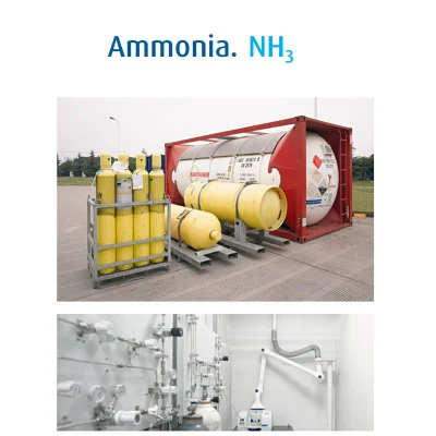 Amônia purificada cheia de Nh3 preços de fábrica Amônia de pureza ultra alta